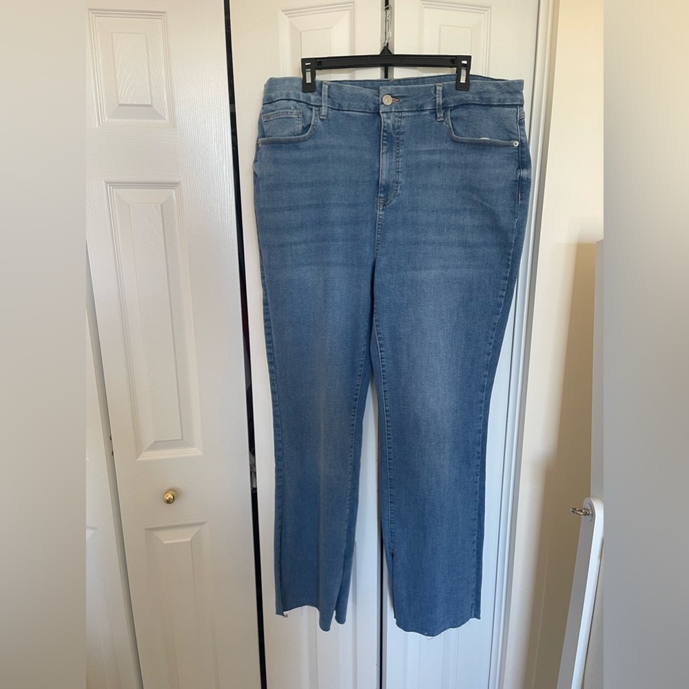 Womens Blue Forever 21 Denim Jeans Size 16